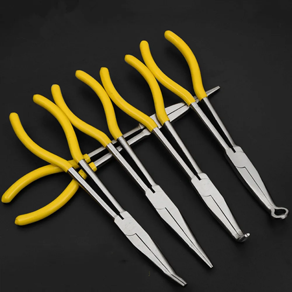 Многофункциональные плоскогубцы с изогнутым носом 11 дюймов длиной до 25 градусов