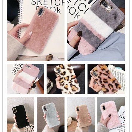 Чехол для Huawei Y5P Y6P Y7P Y8P Y8S Y9S Y9A Nova 5T 7i P Smart 2019 Z Plus 2020 2021 Y7A Honor 9a 9c 9s 9X Lite пушистый