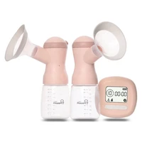 electric breast pump double massager mute soft painless milk feeding collector portable baby breastfeeding bottle lactation new