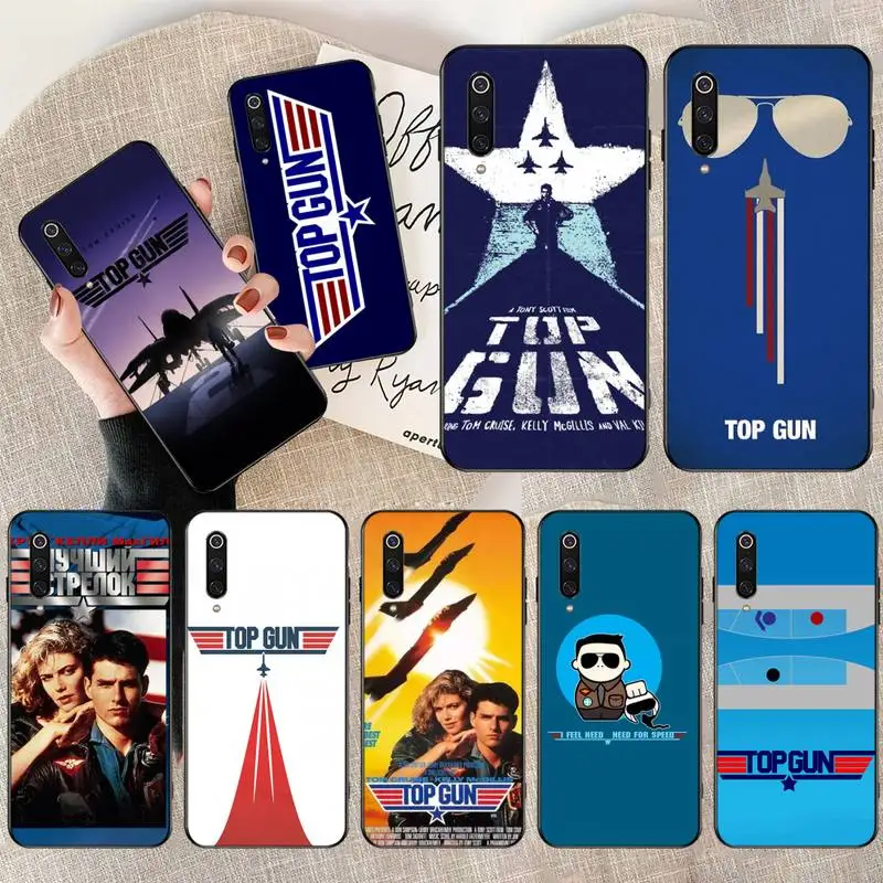 ТВ серия Top Gun poster чехол для телефона Xiaomi Mi Note 10 Lite 9T Pro xiaomi CC9 9SE|Бамперы| |