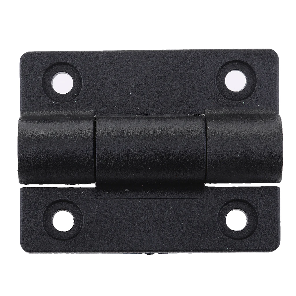 

Reinforced Hole Door Cabinet Butt Hinge 2 Leaves 56*43mm Black