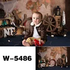 Футболки для новорожденных и детей портретной съемки приключений путешествий фотографические реквизиты для детей детский наряд для дня рождения, многоярусная юбка фон W-5486