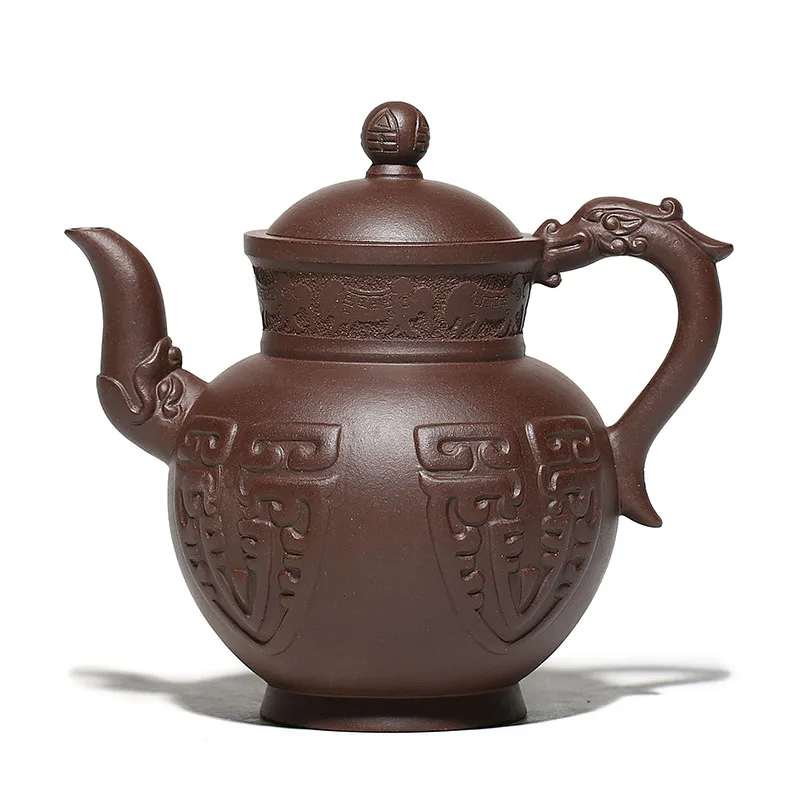 

recommended pure manual undressed ore purple red mud a homely month silver pot of tea pot teapot collection bottle