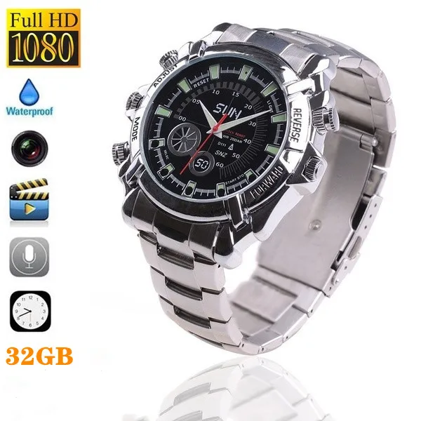 Full HD 1080P Video Recorder Mini Camera Watch with Cameras IR Night Vision Motion Detection Wireless Micro Camcorder Action Cam |