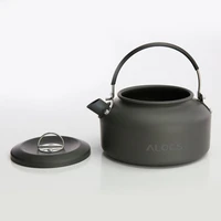 0 8l outdoor camping kettle for alocs cw k02 ultra lightweight cookware tea coffee pot for camping fishing