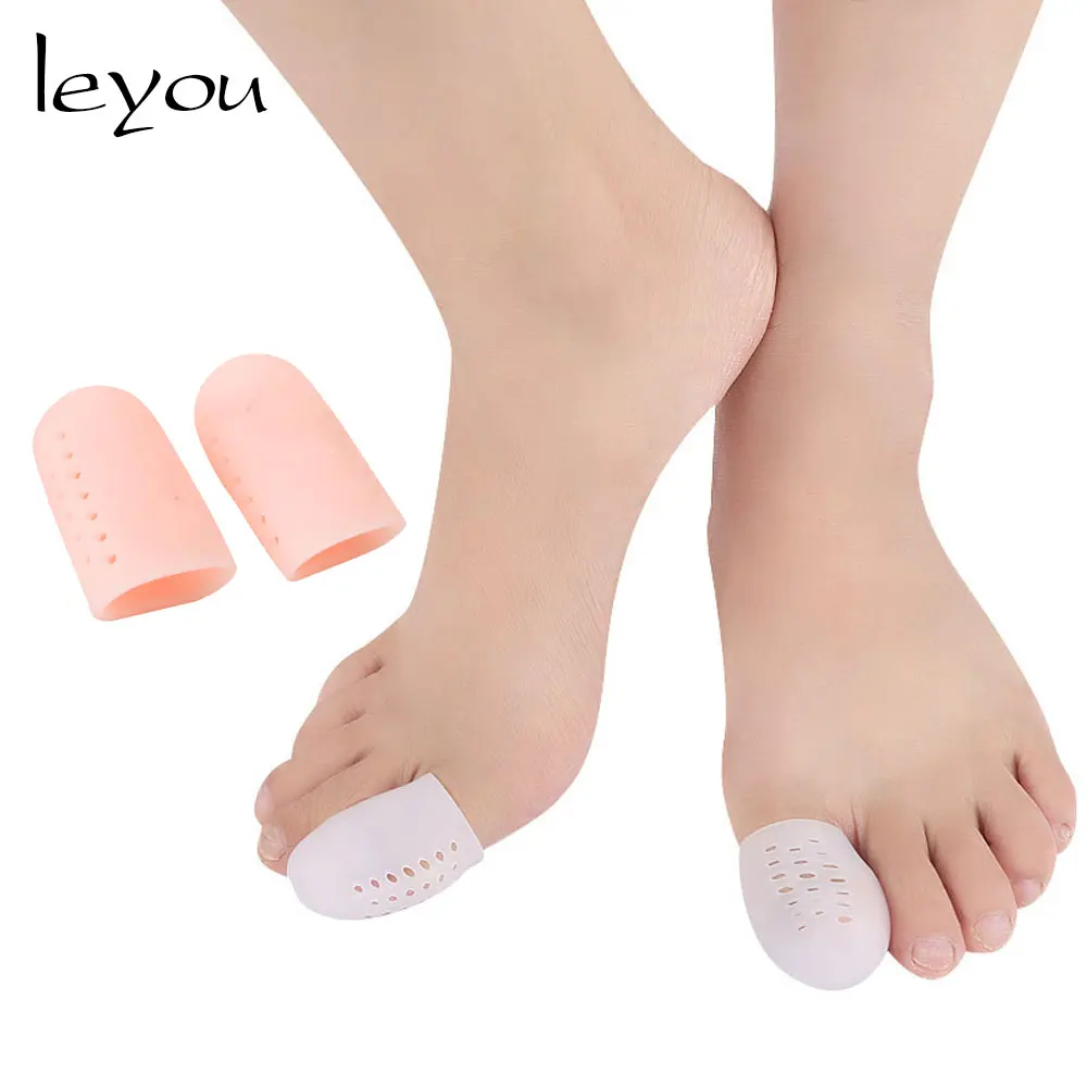 Силиконовый гель большой Защитный колпачок для носка дышащие силиконовые