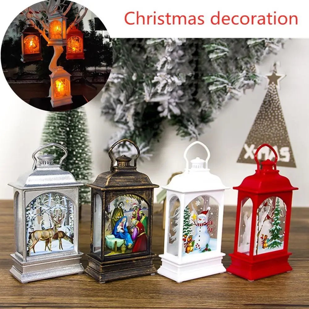 GloryStar прозрачный цветной фонарь для рисования дома чайный светильник украшение