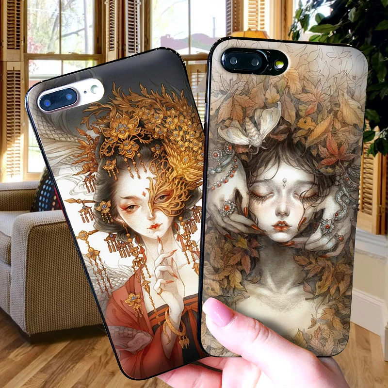 Для iPhone 6 6S 7 8 Plus X XS XR Max 5 5S TPU мягкая защитная задняя крышка чехол Чехол китайский