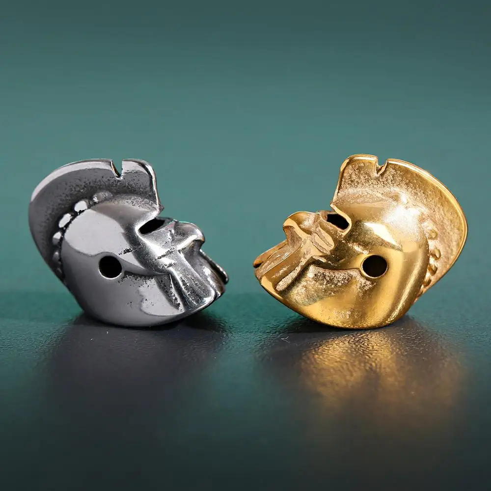 1 шт./лот декоративные бусины в форме механического куриного головного шлема