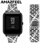 Ремешок для часов Huami Amazfit Bip, металлический браслет из нержавеющей стали для Amazfit gts gtr 42 мм, 20 мм
