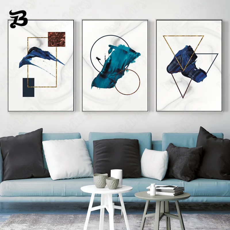 

Canvas Painting Geometric Abstract Modern Wall Art Posters Prints Home Decoration Minimalist Decorative Wall Pictures Wall Decor