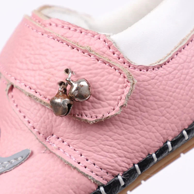 Leather Baby Shoes For Girl Soft Sole Brand Infant Months Autumn Boots 2019 First Walkers Footwear |