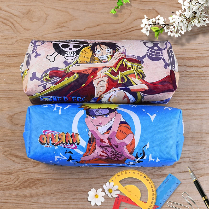 1 шт. пенал в стиле аниме для детектива Конана САО Наруто школьные принадлежности