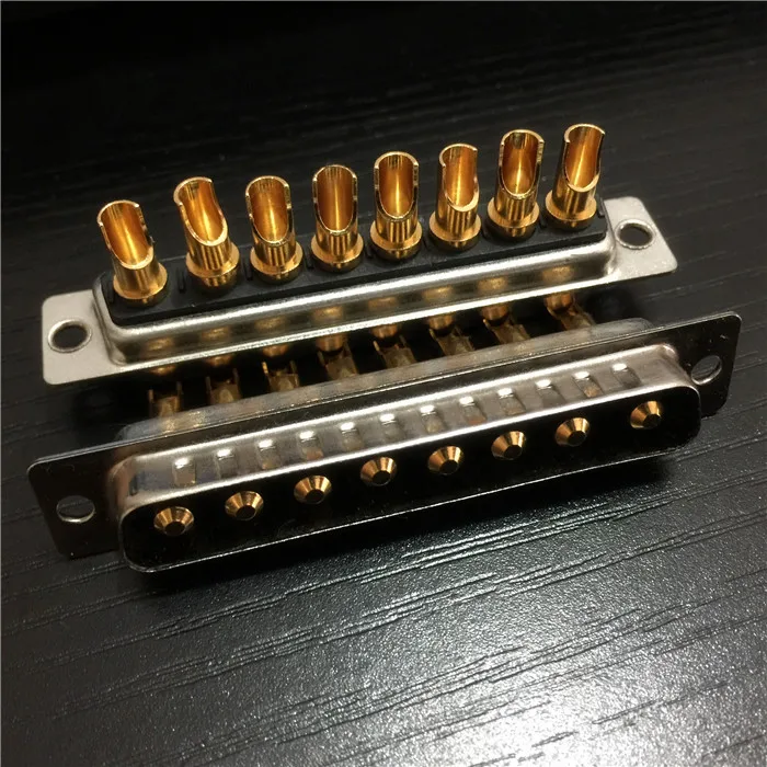 

D-sub High Current Welding Wire 8-core Plug Connector Rectangular D-sub High Current 8w8 Welding Male