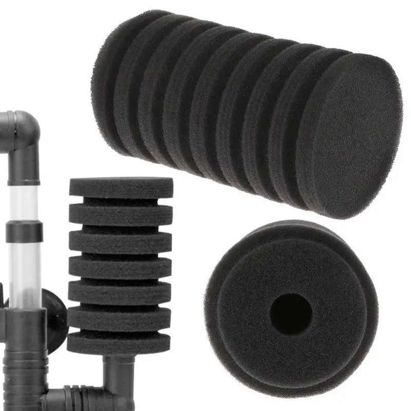 Аквариумная губка M/L для воздушного насоса QS, биохимический аксессуар для фильтрации, замена аквариумных фильтров Aquario для домашних животных.