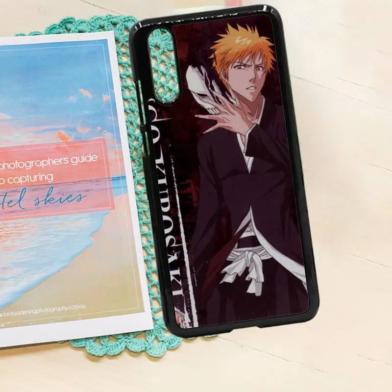 

Japan Anime Kurosaki Ichig Phone Case PC for iPhone 11 12 pro XS MAX 8 7 6 6S Plus X 5S SE 2020 XR