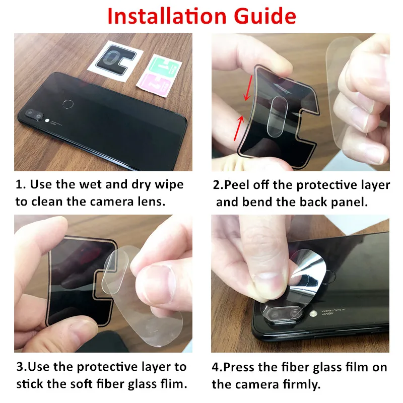 Cristal completo para Xiaomi Redmi Note 10 Pro, lente de c&aacute;mara para Xiaomi Redmi Note 11 11 Pro, Mi 10 Lite, Mi 10T, Mi 11T, Pro, 2 uds.-4
