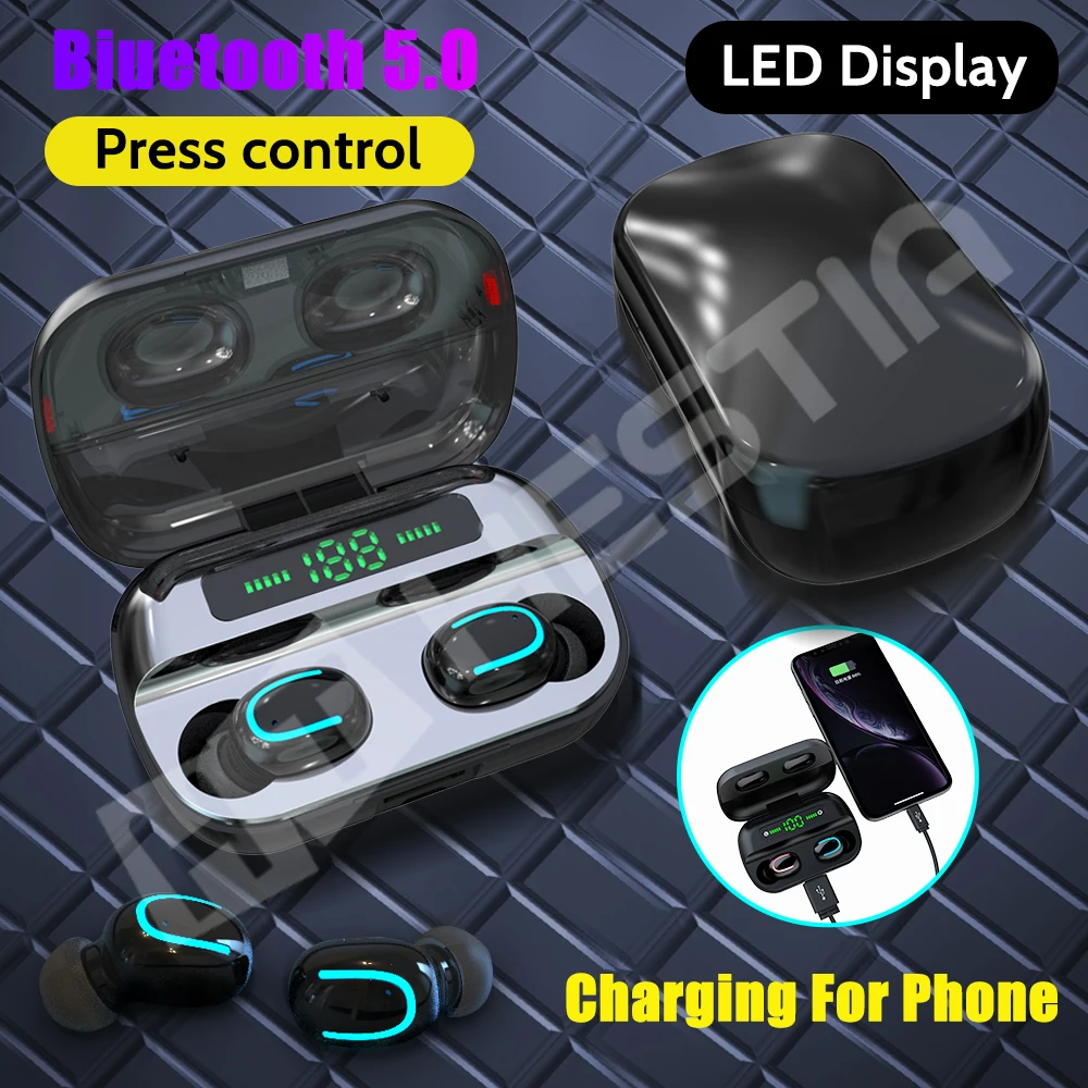 HBQ Q32, Bluetooth наушники, TWS, беспроводные наушники, наушники True Blutooth, Bloototh, гарнитура Bleutooth 5,0, наушники для IPhone