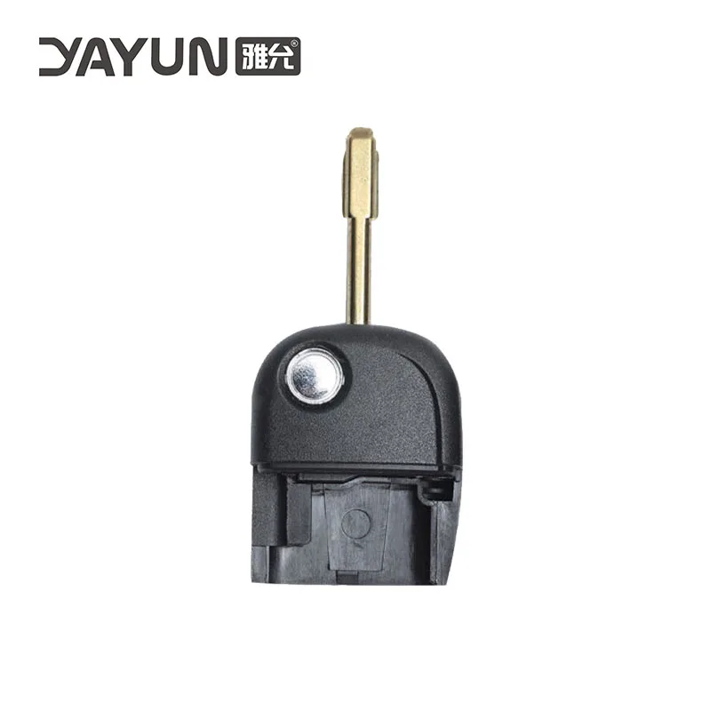 

5PCS ForJaguar Uncut 6 Cuts Tibbe Key blade Remote Flip Car Key Head Shell Case