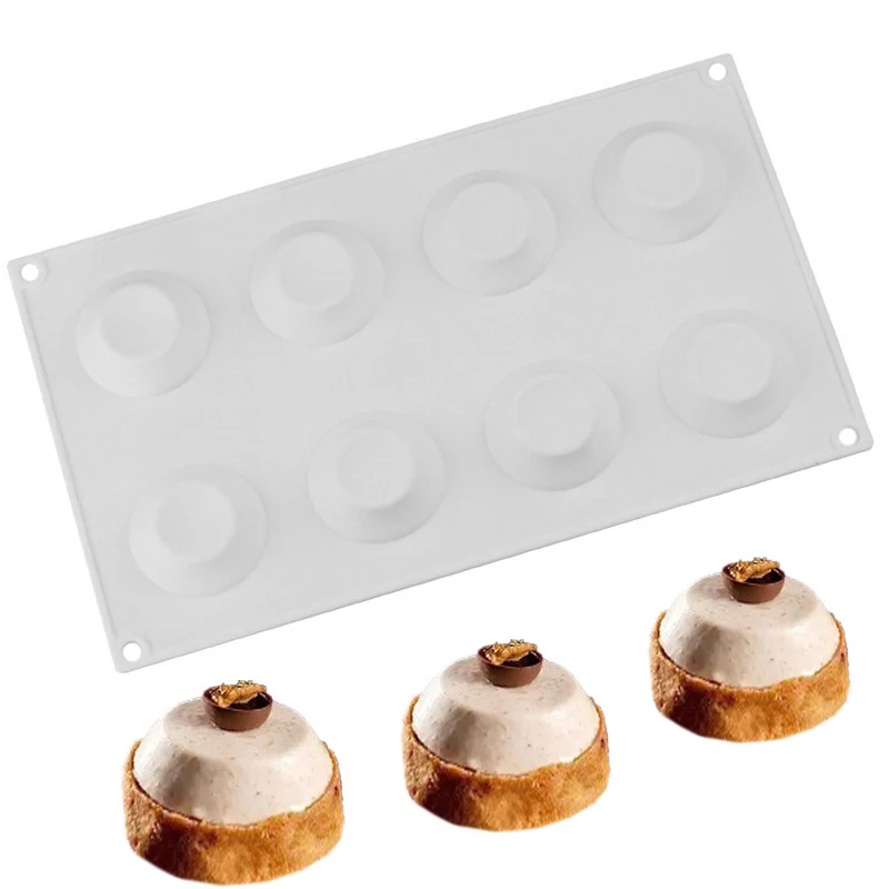 Французский десерт Силиконовые коробка для яиц из круглый Форма торт инструмент