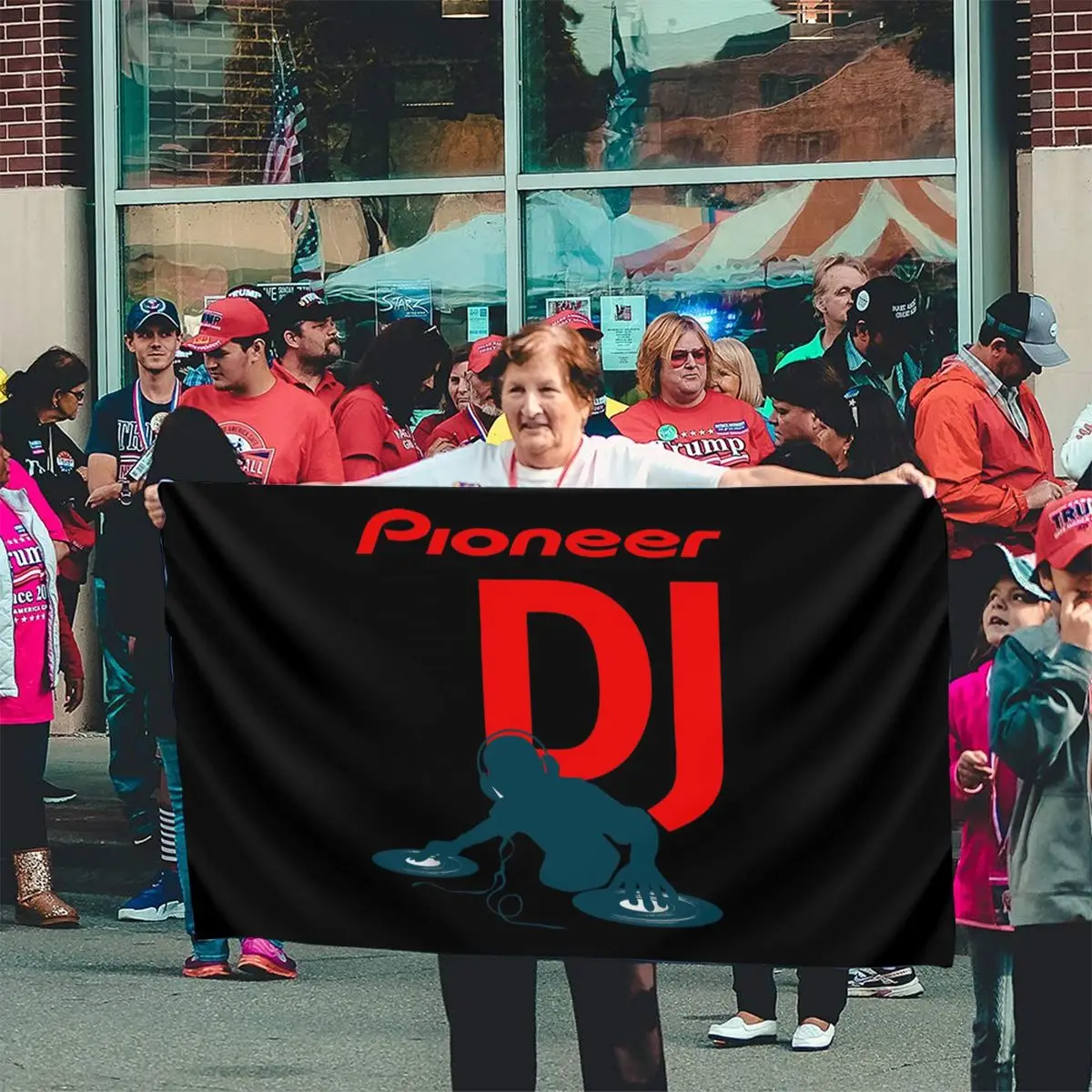 Новый логотип для музыкальной системы Pioneer Pro Dj Мужской Размер 3Xl научное