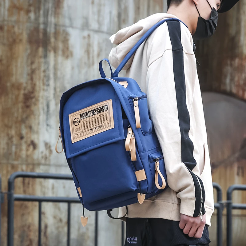

2021 Schoolbag male high school birthday department fashion brand female backpack male fashion trend Student Backpack