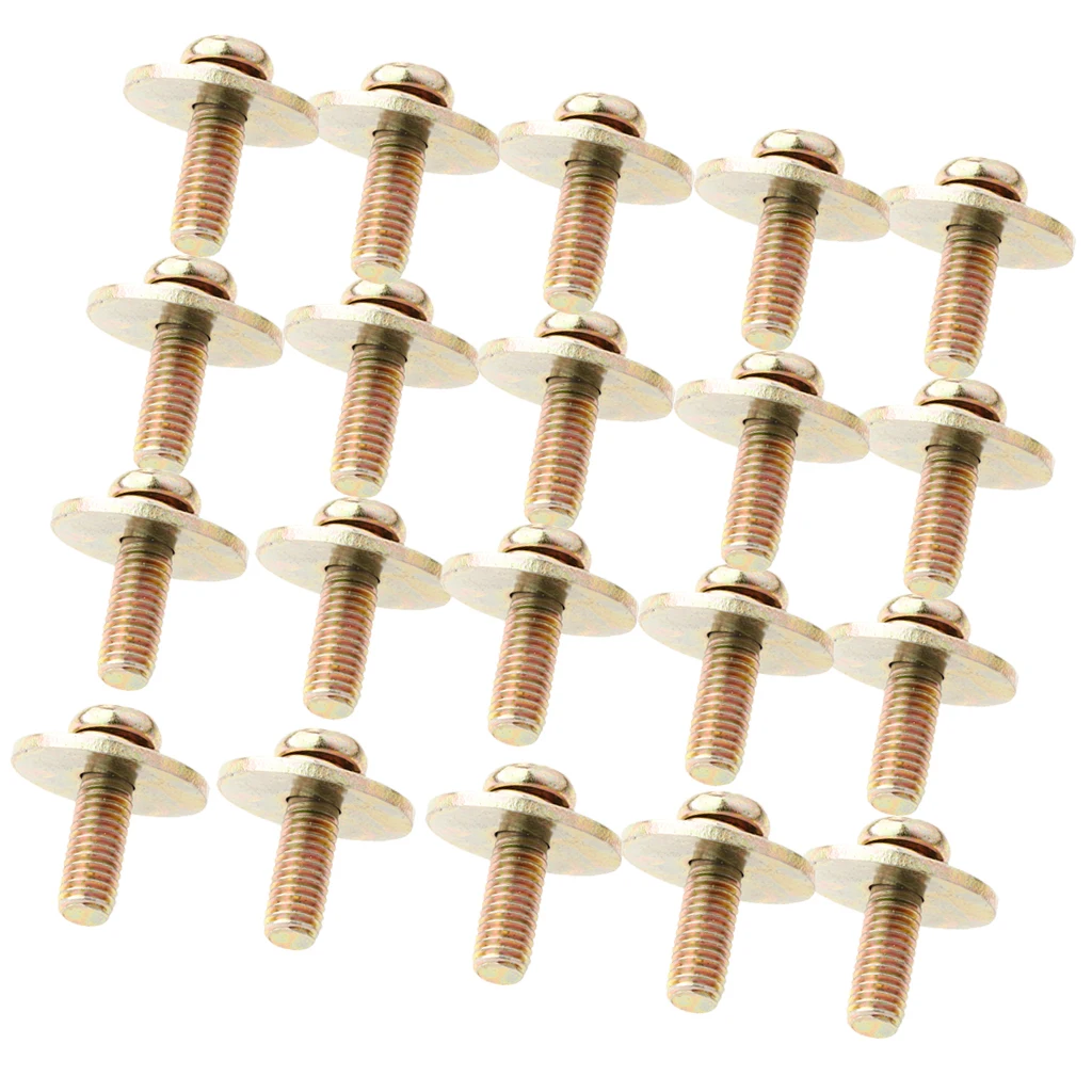 Tooyful 20 Pieces Metal Drum Set Claw Hook Screws DIY Percussion Instrument Parts for Drummers | Спорт и развлечения