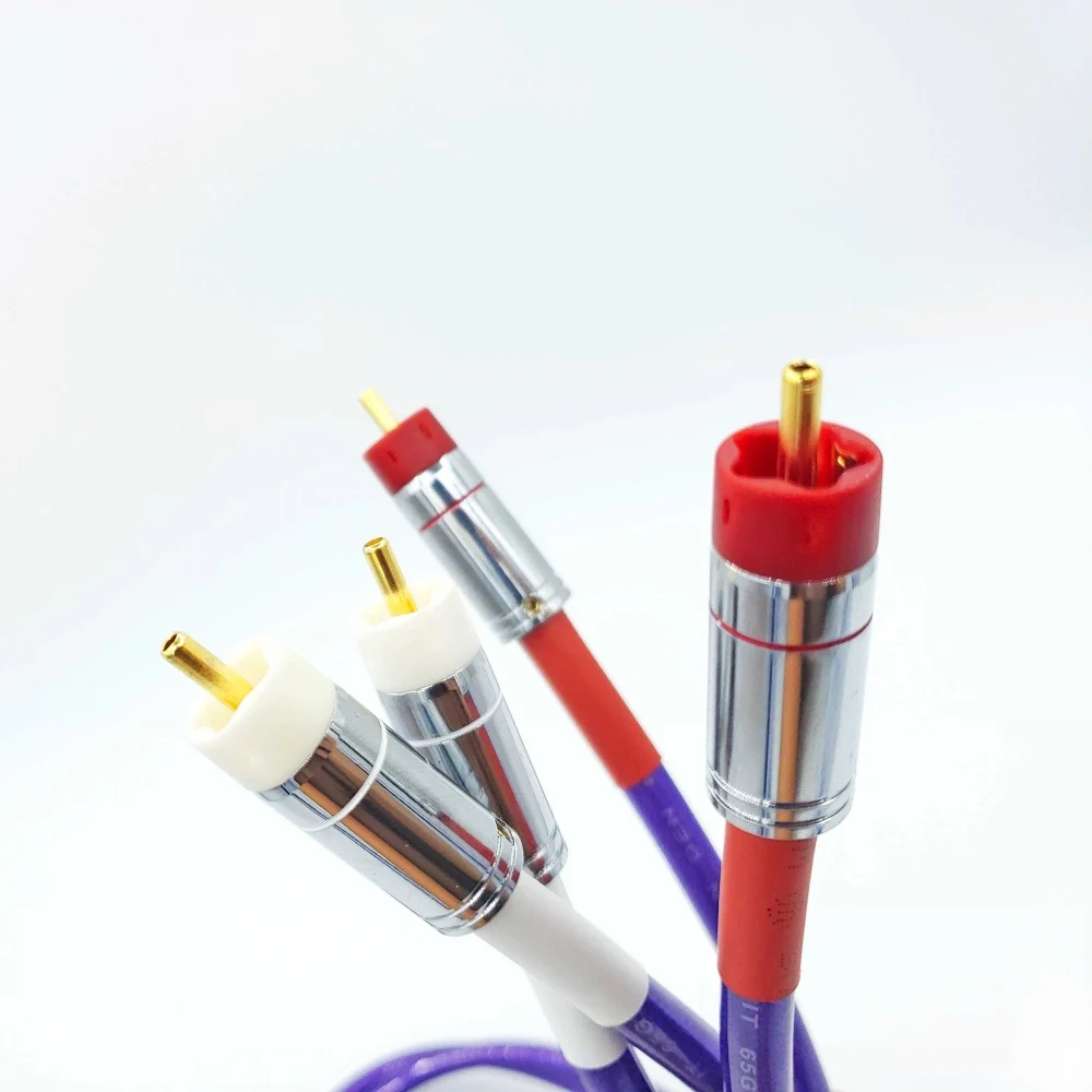 VDH золото/с серебряным покрытием RCA fa p2.1 сбалансированный аудиосигнал при помощи