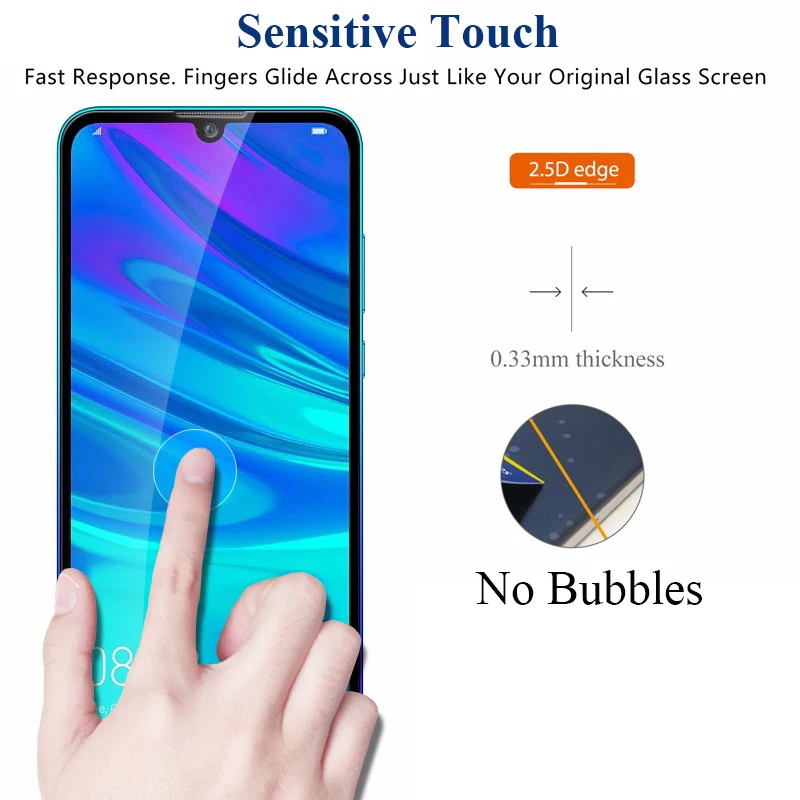 Защитное стекло на P Smart 2019 закаленное безопасное для huawei Psmart Smart2019 Plus Z протектор