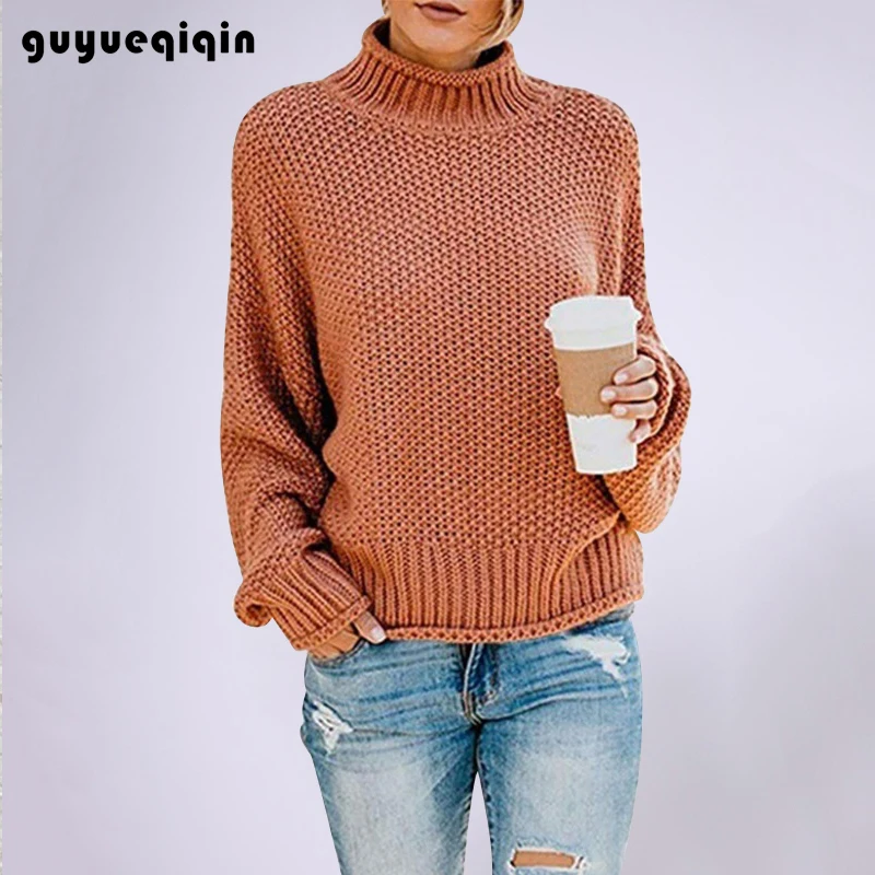 кофта женская Свитера женские 2019 длинный рукав водолазка свитер женский Осень