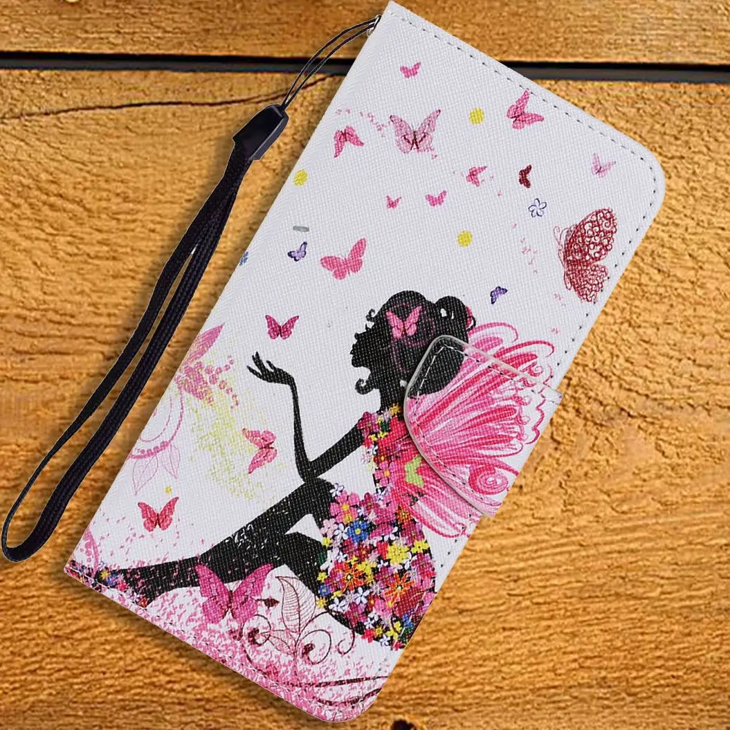 

Capa Kids Cute Flip Phone Wallet For Case Motorola Moto G100 Edge 20 Pro Lite 2021 S E7 Power E6S E6 Plus E5 Play GO E 2020 D20F
