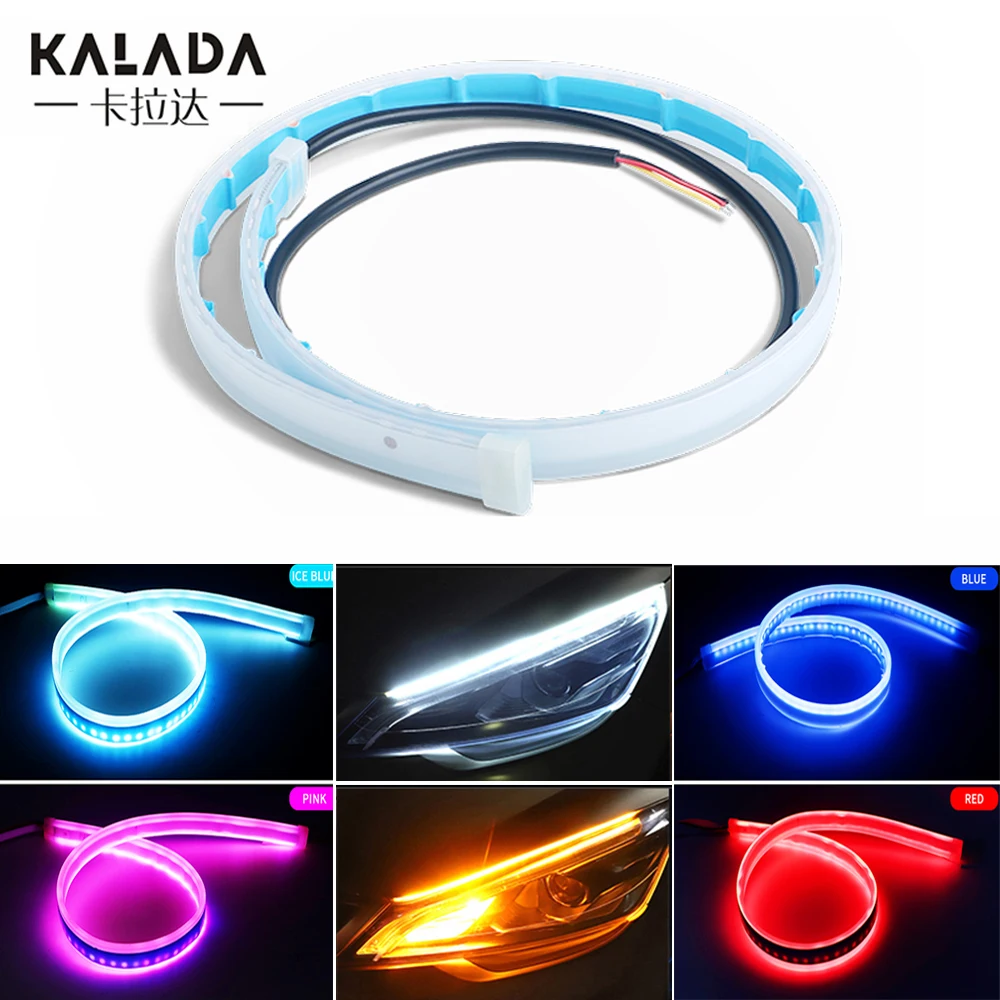 2X ультра-тонкий автомобильный светодиодный светильник с головкой украшение