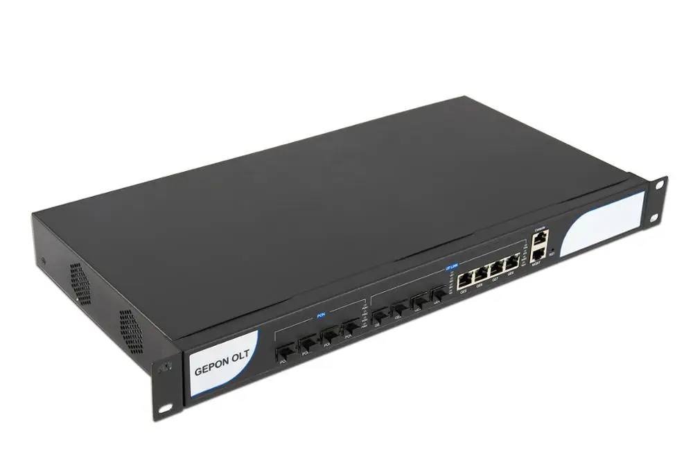 4 PON порт EPON OLT для FTTH высокая производительность Web/NMS|Оптоволоконное