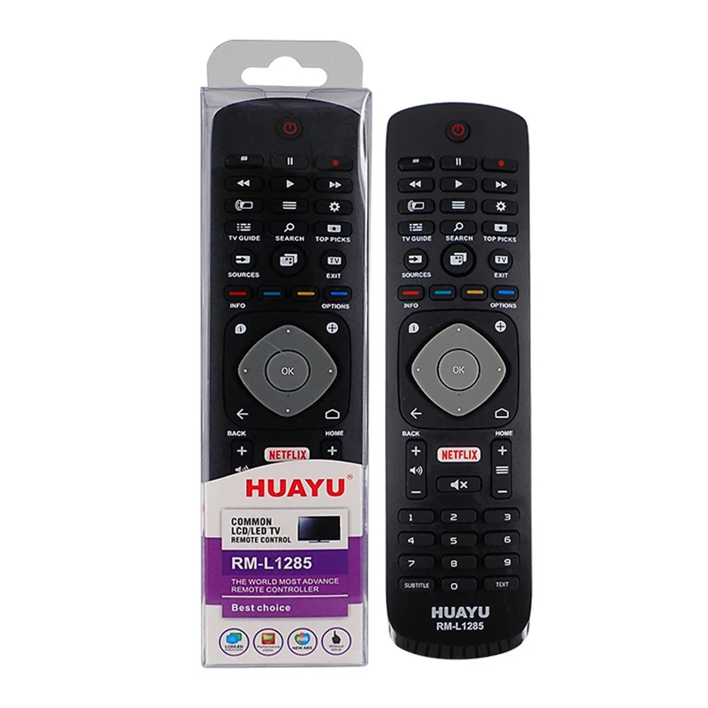 HUAYU универсальный пульт дистанционного управления Rm-L1285 для Philips Lcd/Led/Plasma Tv +