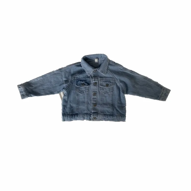 Джинсовая куртка в Корейском стиле для девочек коллекция 2020 года новая весенне