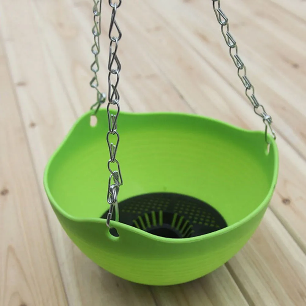 

Plastic Wall Hanging Storage Basket Plant Planter Flower Pot Garden Decoration Maceteros Exterior Modernos Maceta 15 Cm Groot