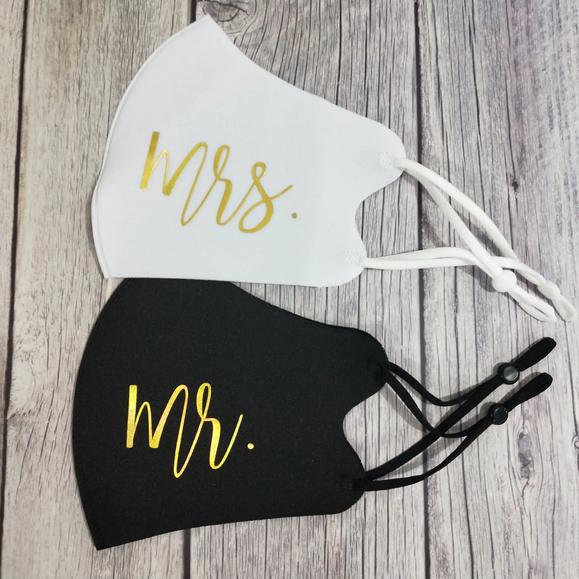 2 шт. Mr Mrs свадебный торт маска для лица многоразовая смываемая Регулируемые