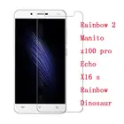 2.5D 9H закаленное стекло, Защита экрана для Cubot Rainbow 2 Manito z100 pro Echo X16 s Rainbow динозавр