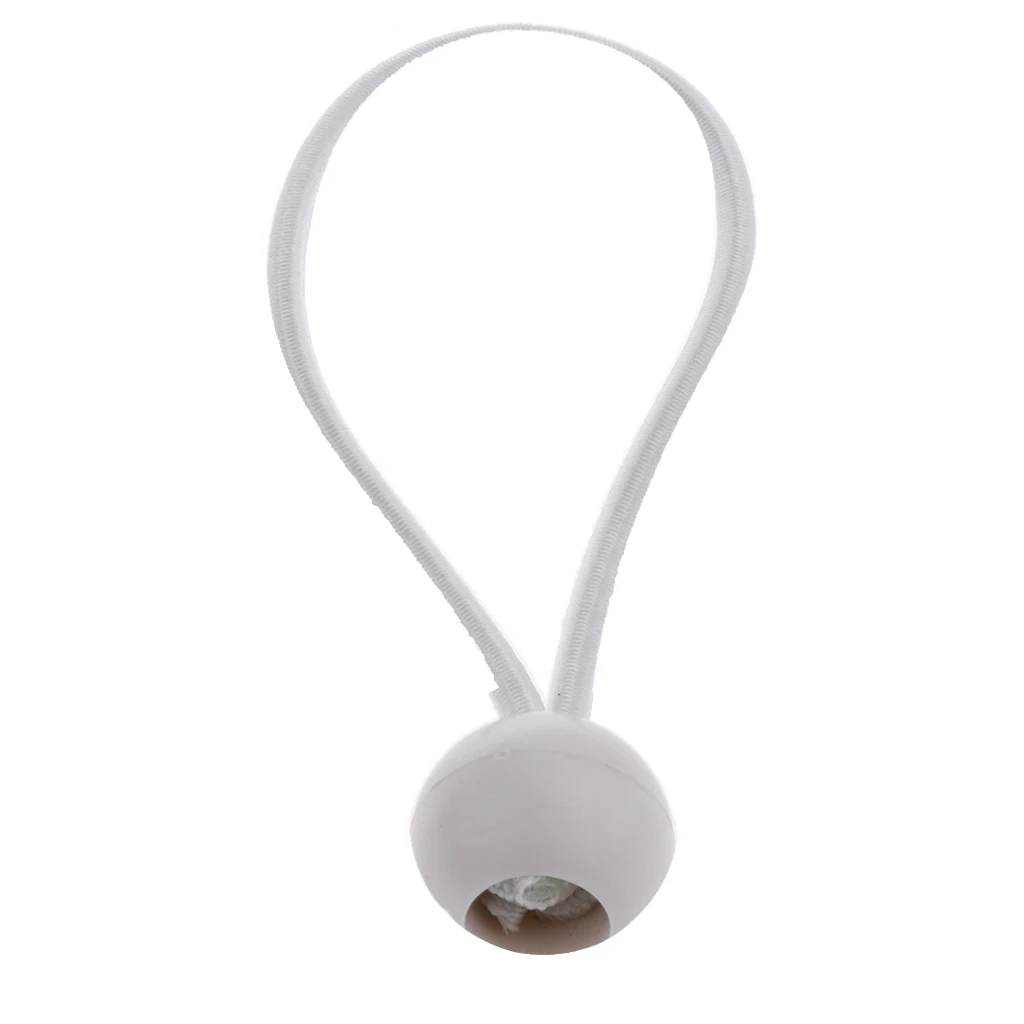 

10 Pieces 16cm Heavy Duty Ball Bungee Cord Tie down Cord Canopy Straps Travel Luggage Tie Camping Tent Fixing Rope Tent Acess