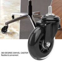 2 53inch office chair casters hard floor casters premium caster wheels for parquet laminate swivel chair wheels for desk chair