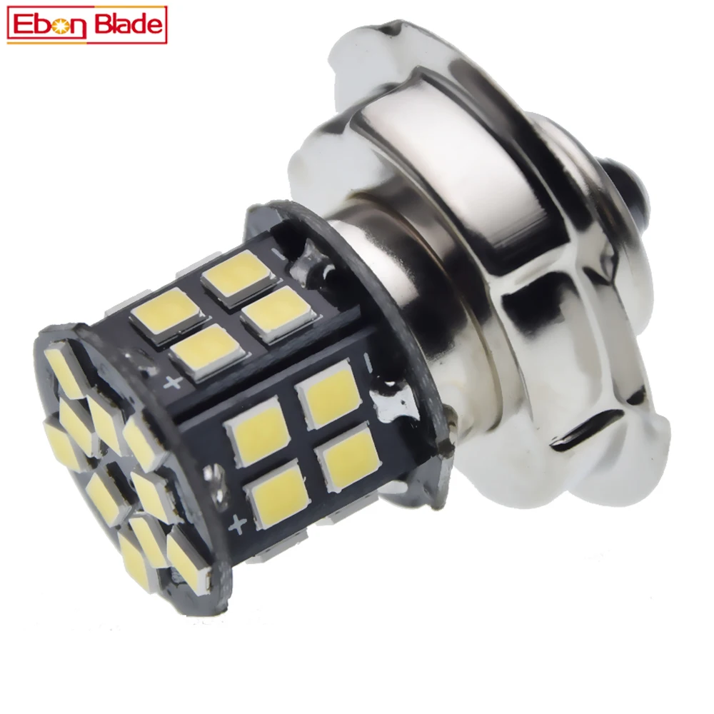 Светодиодный светильник P26S для мотоцикла 1 шт. 2835 30SMD 4 2 Вт 6000 К 6 в 12 В 24 30 в|Передние