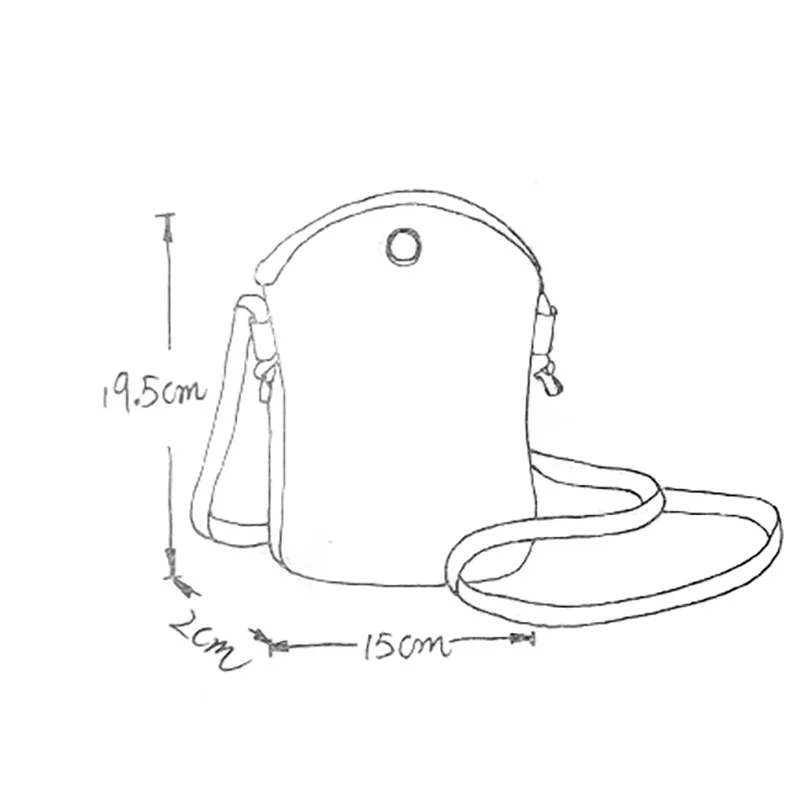 

EUMOAN Handmade fashion leather bag, leather simple casual casual shoulder bag, women's small fresh diagonal cross bag