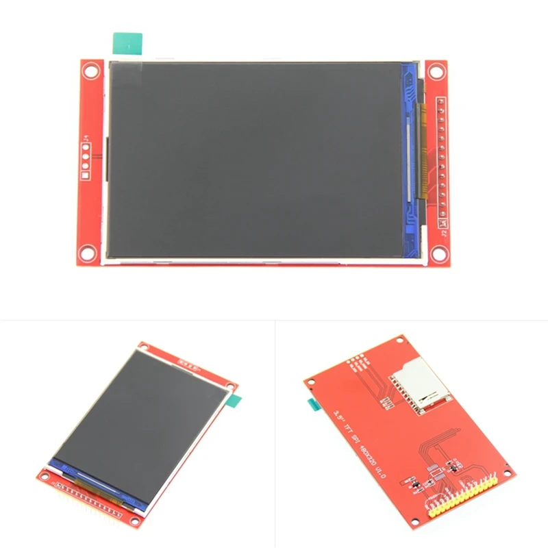 

3.5 Inch 480x320 SPI Serial TFT LCD Module Display Screen Without Press Panel Driver IC ILI9488 for MCU
