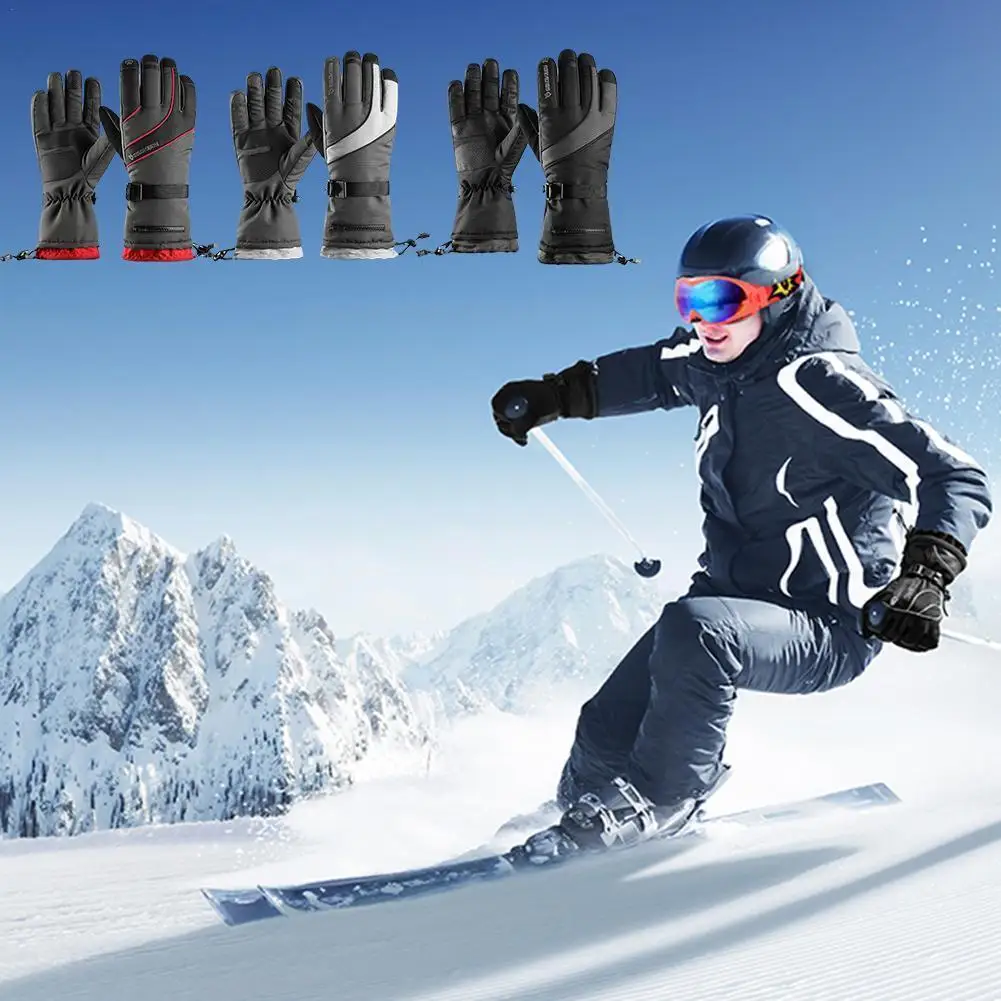 

Рабочие перчатки, зимние перчатки, мотоциклетные перчатки, водонепроницаемые перчатки для лыжного экрана, велосипедные Нескользящие перча...
