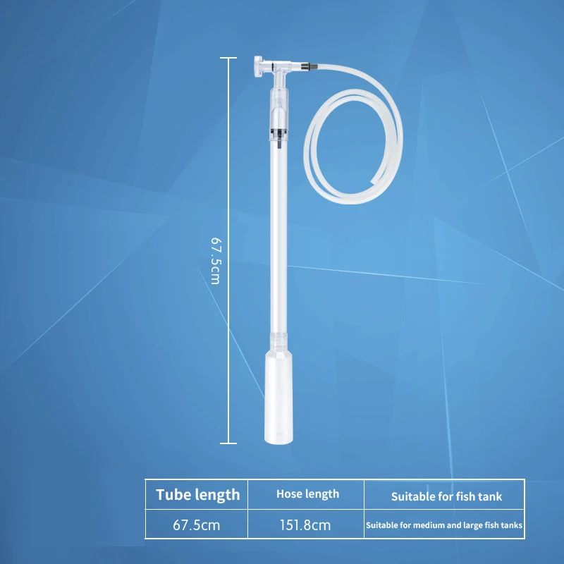 

Aquarium Fish Tank Water Pipe Fish Tank Cleaning Sand Filter Siphon Fish Tank Suction