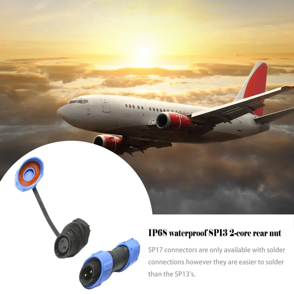 SP13 SP17 Std серия IP68 Водонепроницаемый круговой многополюсный штекер и Разъем