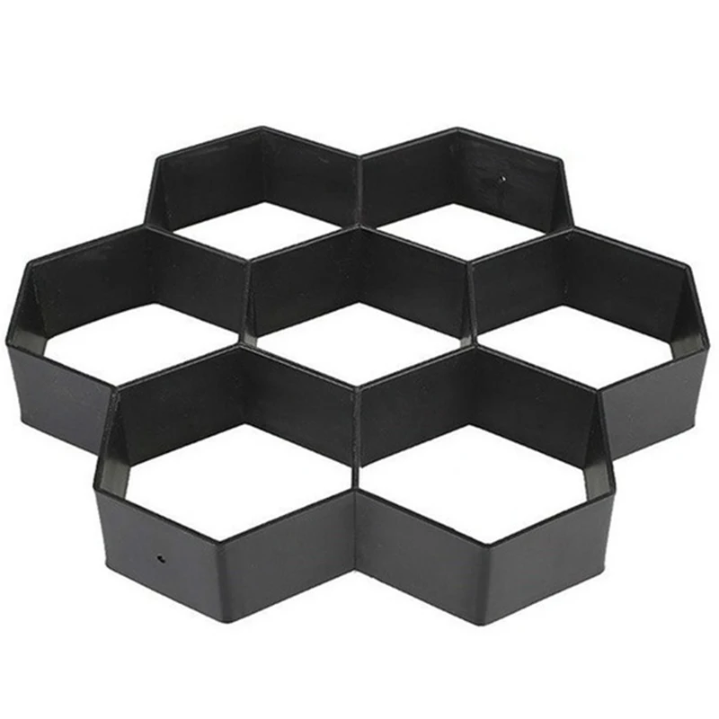 

Garden Paving Mould DIY Concrete Mold Mould Floor Tile DIY Paving Mould 2 Pack