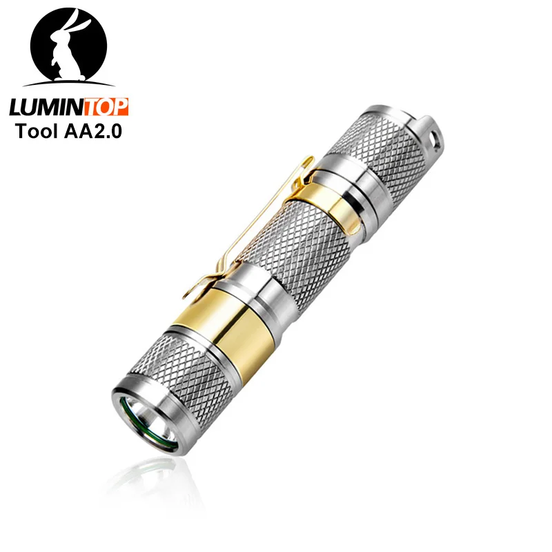 Фонарик Lumintop Tool AA 2 0 из титана 14500/AA 650 люмен 127 метров|Фонарики и осветительные