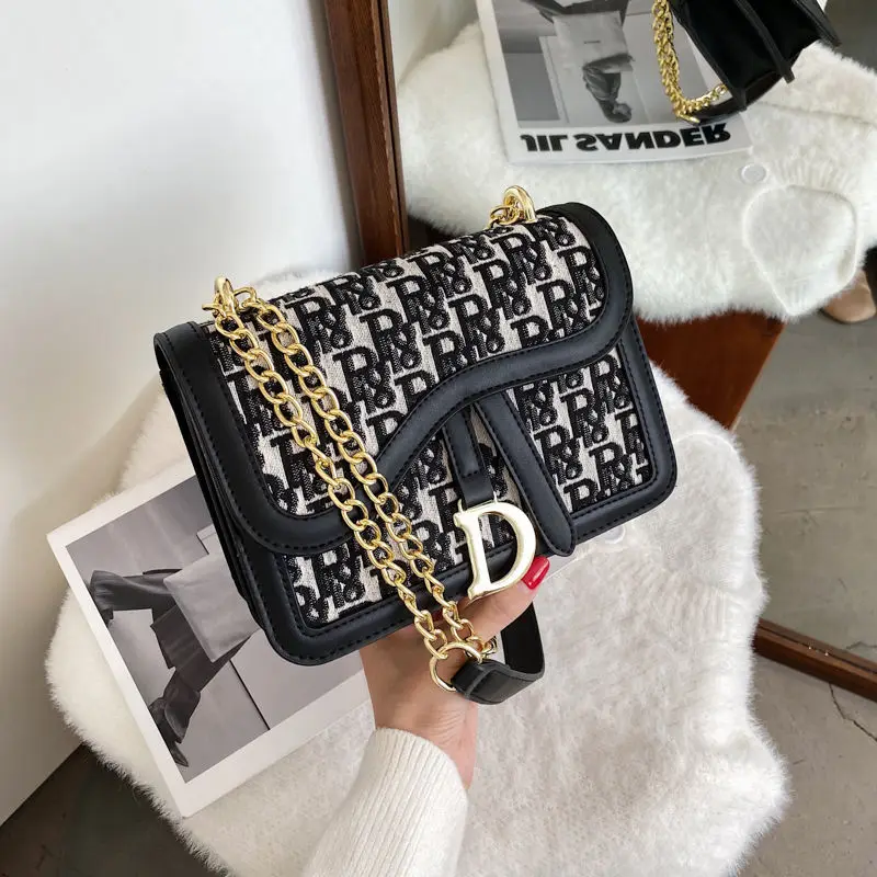 

Роскошные женские сумки через плечо 2021, дизайнерские женские сумки De Luxe для женщин, бесплатная доставка, брендовые винтажные модные кожаные...