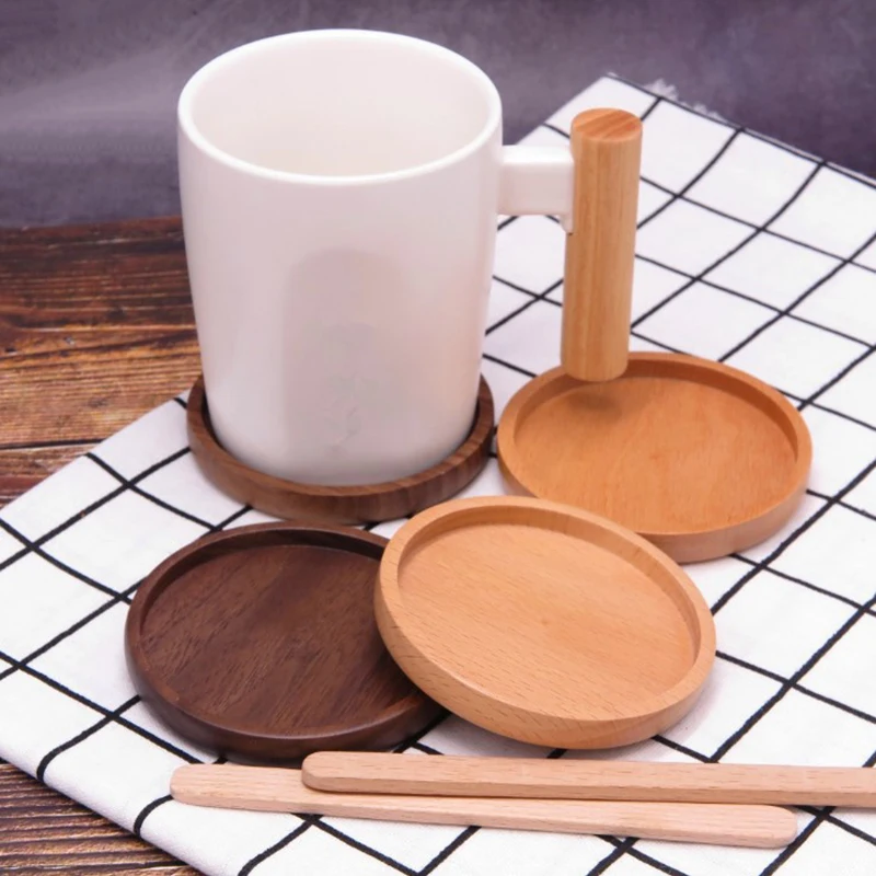 Прочные деревянные подставки натуральные Нескользящие штабелируемые идеальный